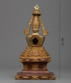 The Golden Stupa | Himalayan Art Collection