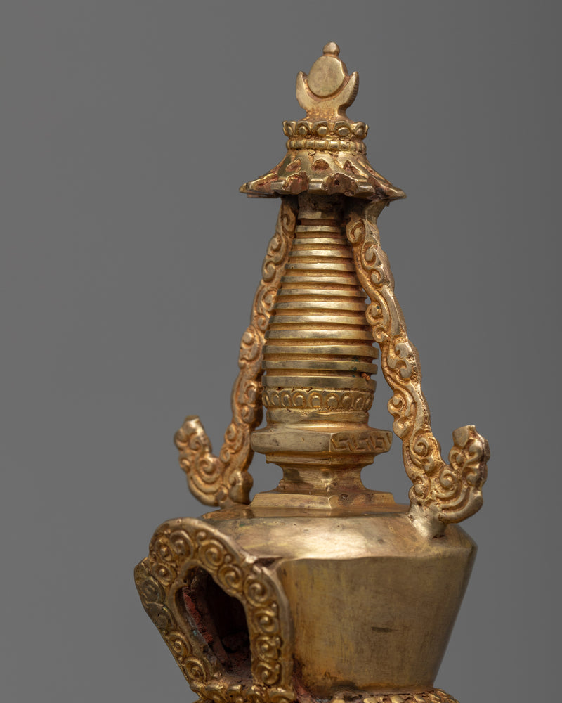 The Golden Stupa | Himalayan Art Collection