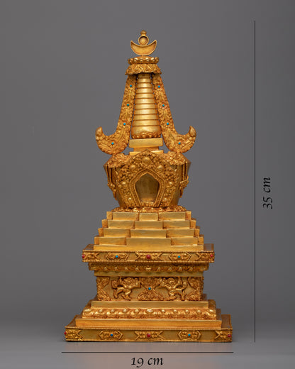 Tibetan Shrine Stupa | Stupa of Enlightenment