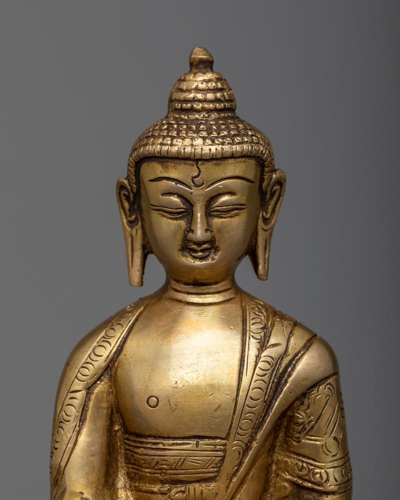 Healing Medicine Buddha Statue | Traditional Buddhist Sculpture