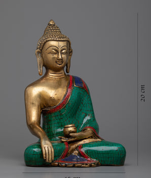 Shakyamuni Buddha Decor Statue | Spiritual Beauty of Buddhist Art