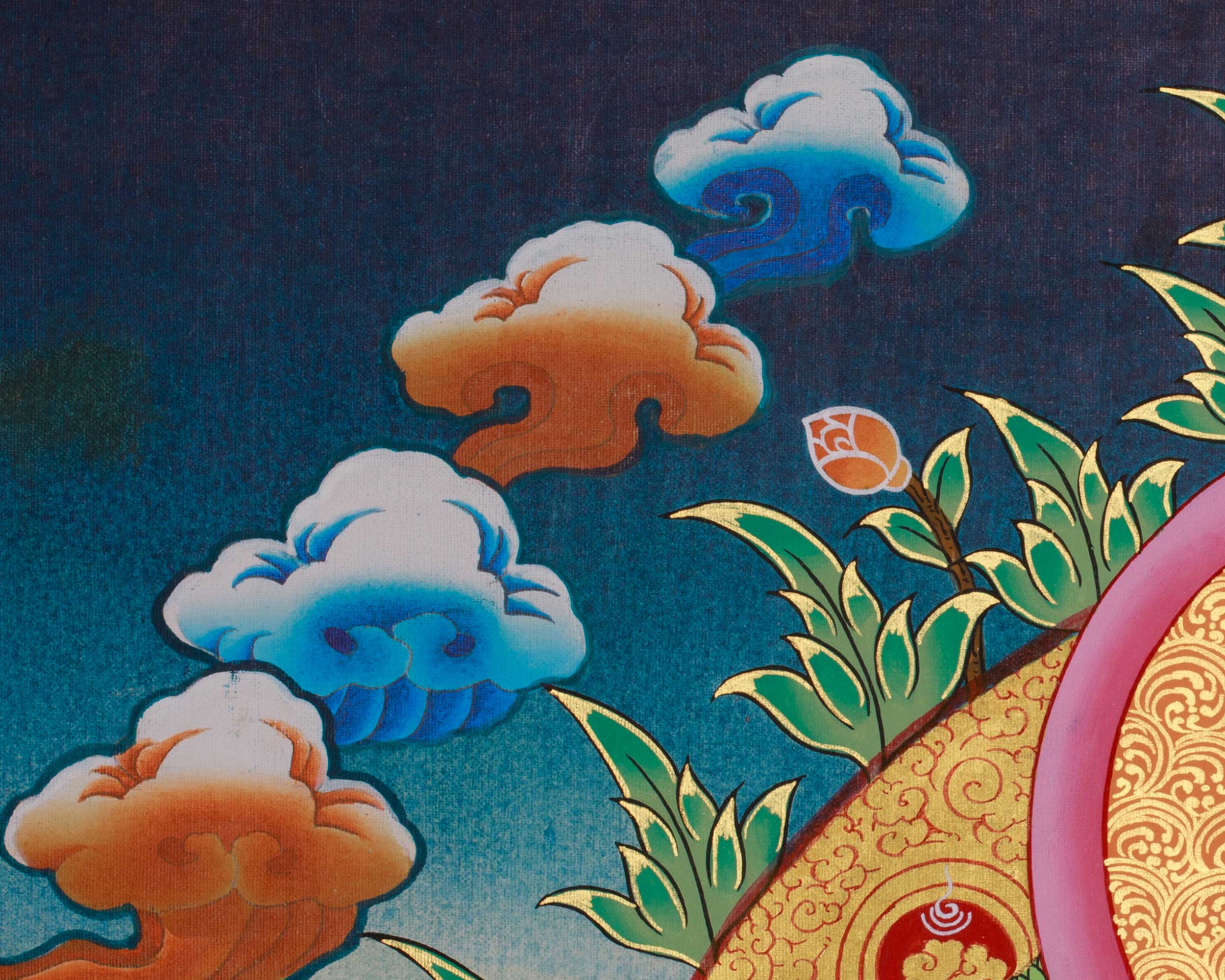 Tibetan Green Tara Art | Shyama Tara | Meditation Altar