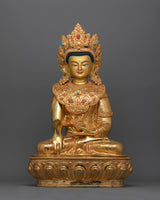 crown-buddha-shakyamuni-figure