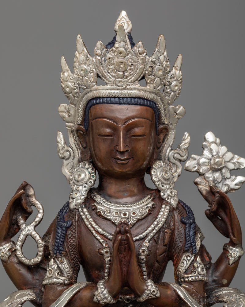 Chenrezig Meditation Statue | Enhance Your Spiritual Journey