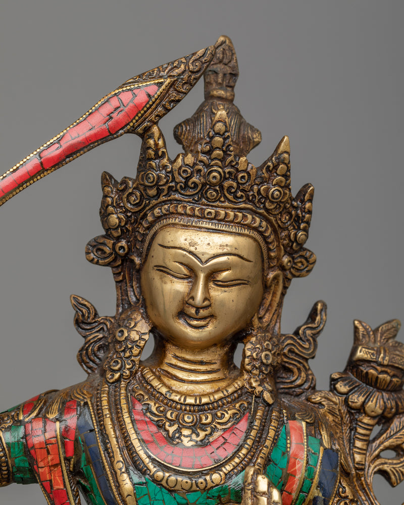 Buddha Manjushri Statue | Celebrating the Transformative Power of Wisdom