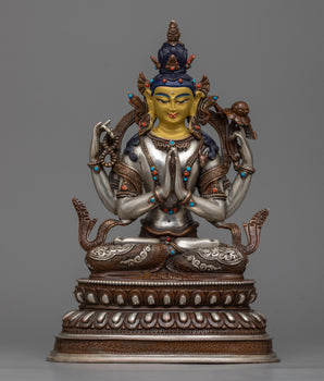 chenrezig-handmade sculpture