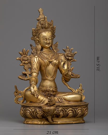 Green Tara Buddha Statue | Adorn Your Space with our Statue