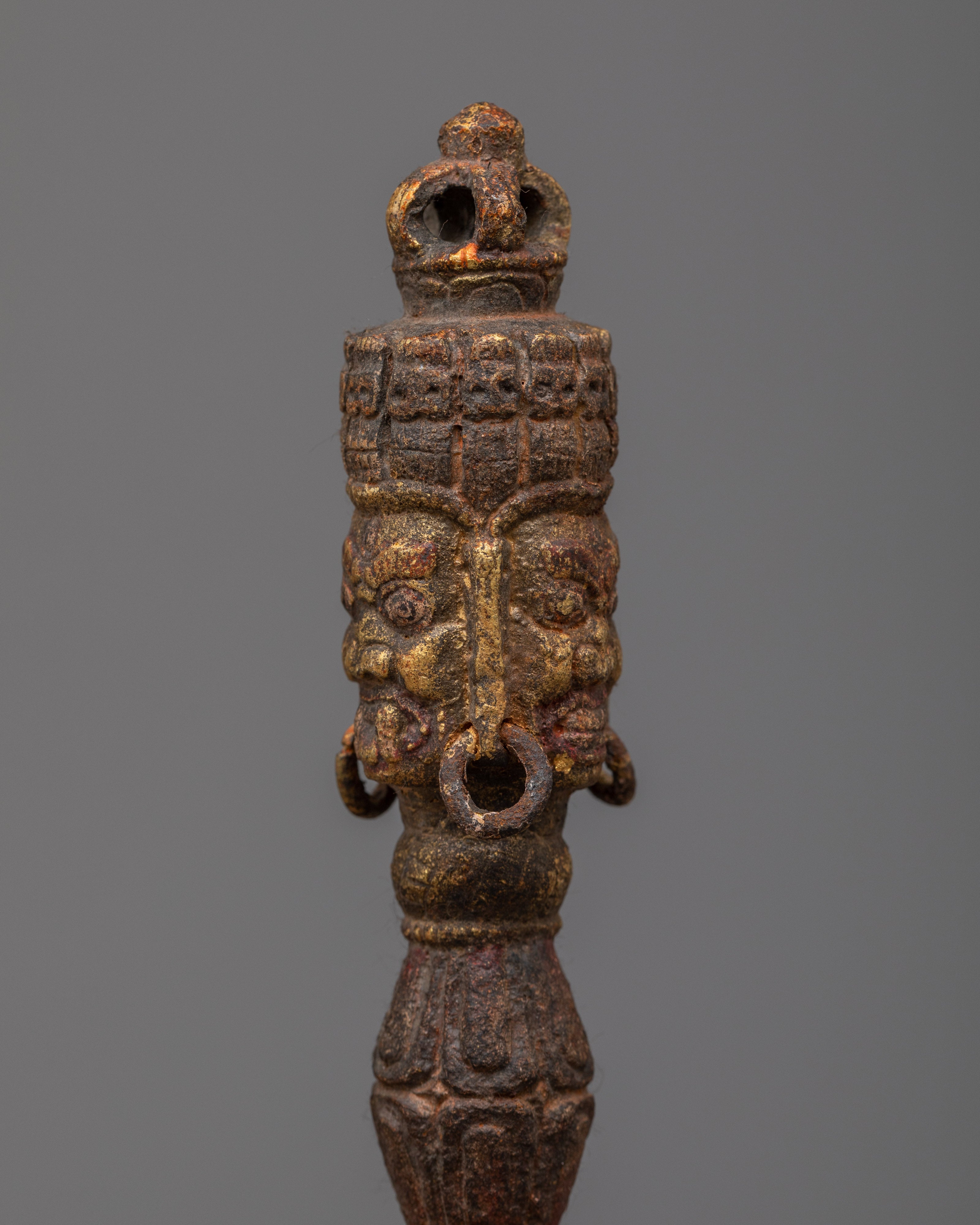 Handmade Copper Phurba Kila | Powerful Ritual Tool for Spiritual Practice