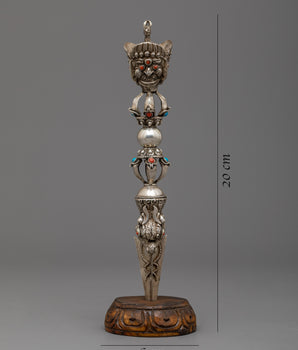 Phurba Stand with Phurba | Showcasing the Symbolism and Power of Ritual Implements