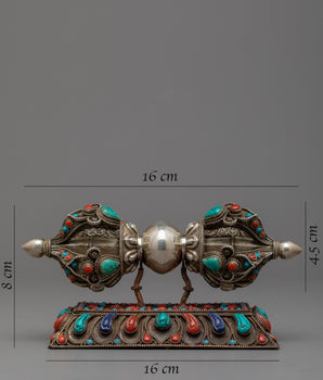 Buddhist Vajra with Stand | Buddhist Treasure