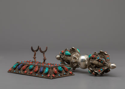 Buddhist Vajra with Stand | Buddhist Treasure