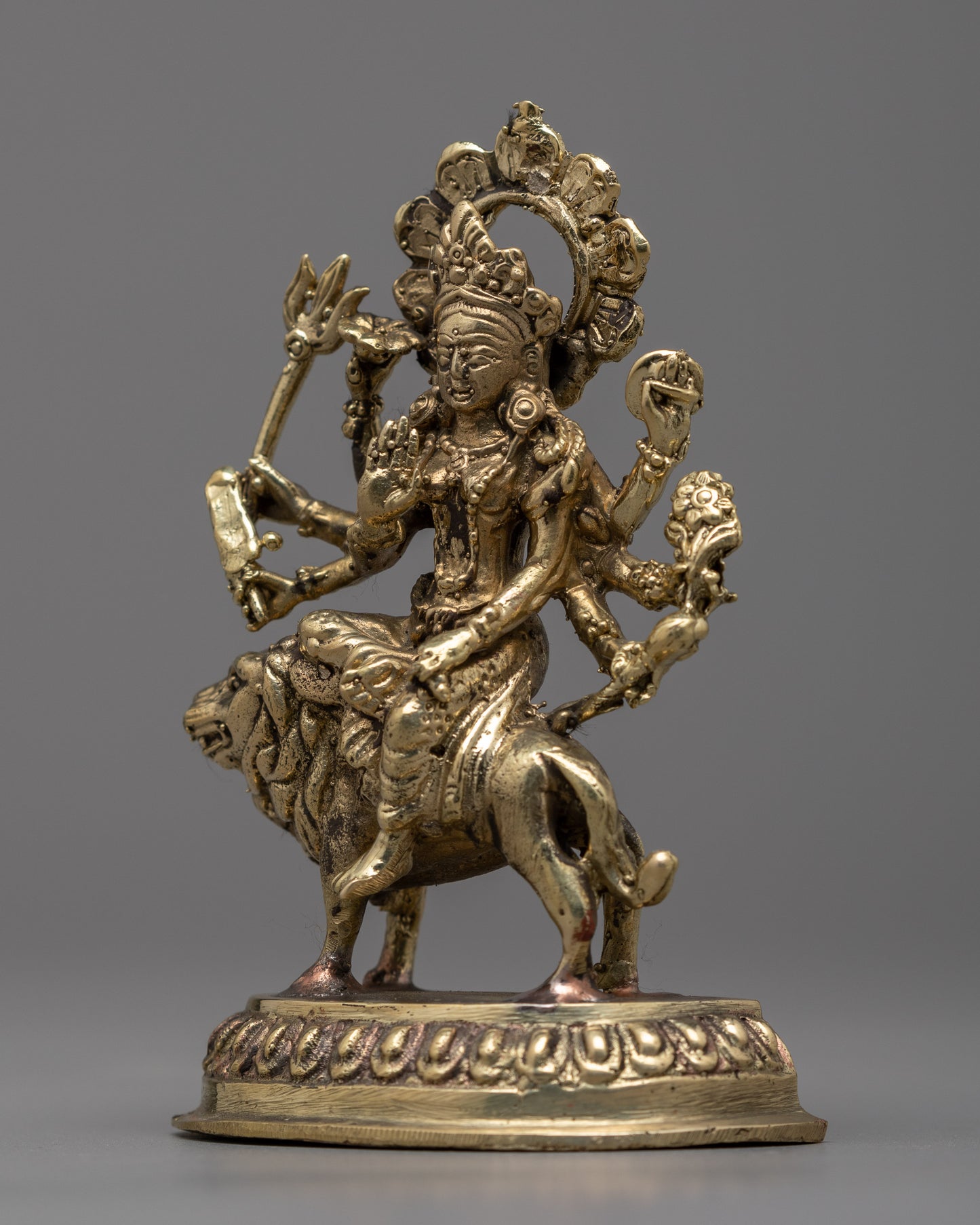 Maa Durga Statue | Exquisite Copper Sculpture for Devotees