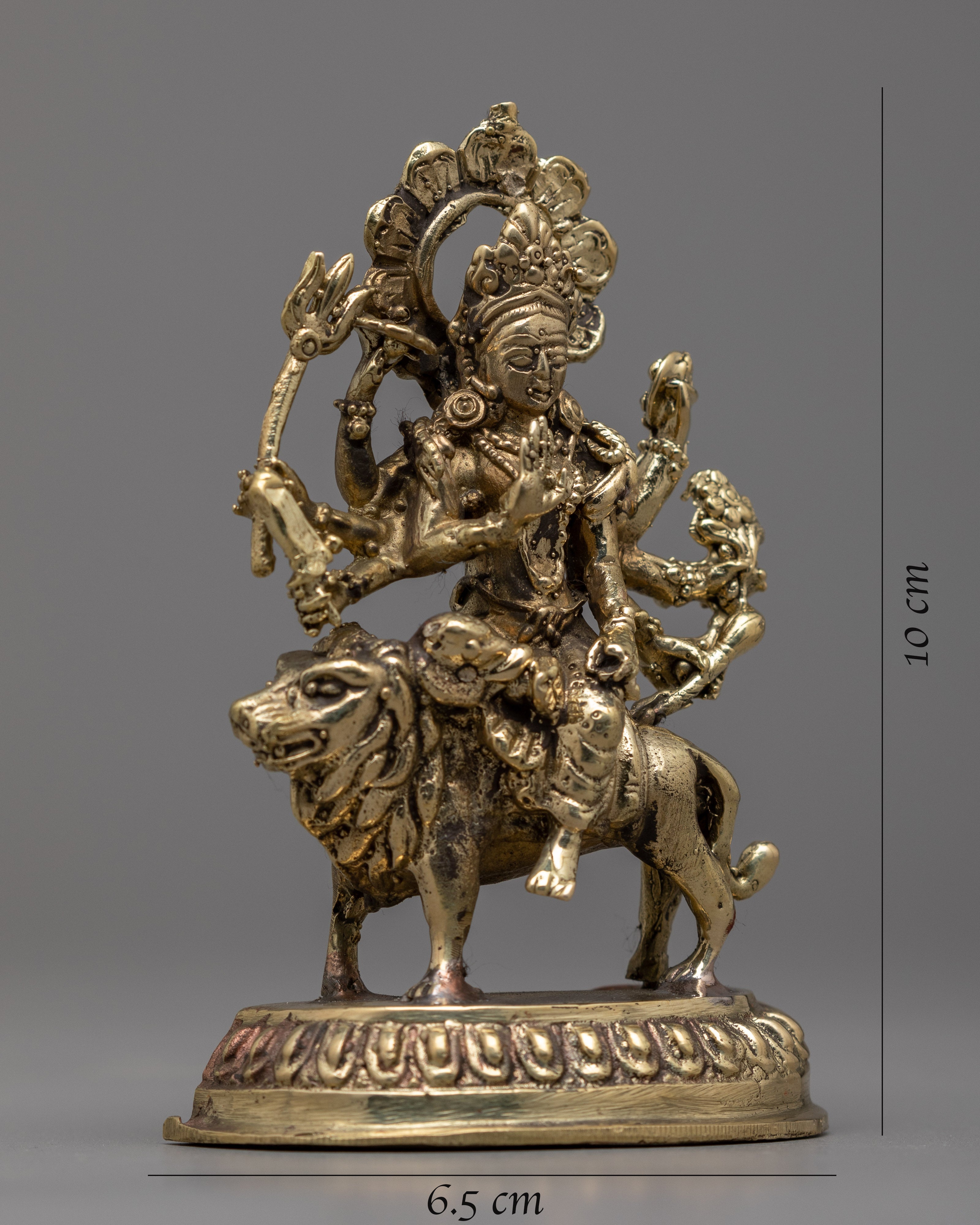 Maa Durga Statue | Exquisite Copper Sculpture for Devotees