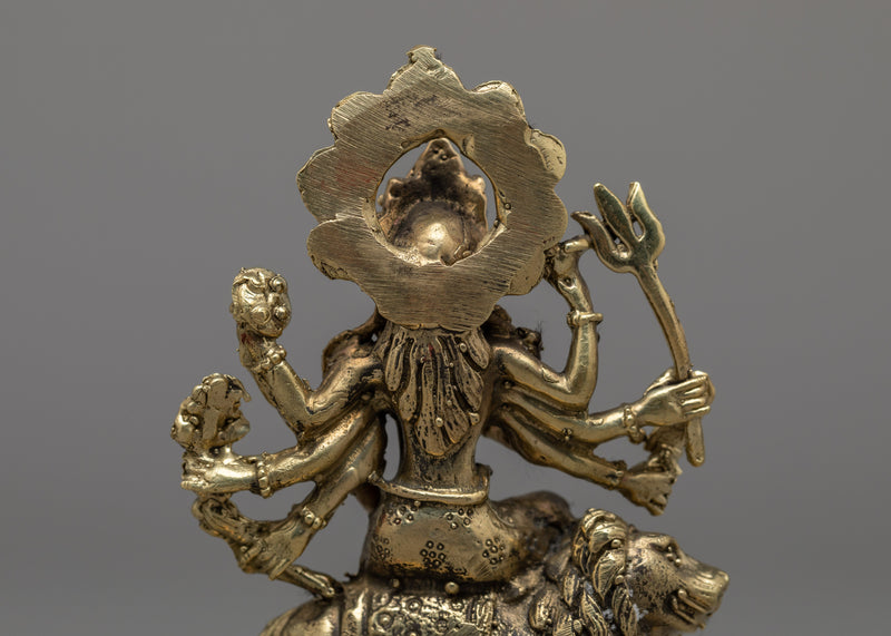 Maa Durga Statue | Exquisite Copper Sculpture for Devotees