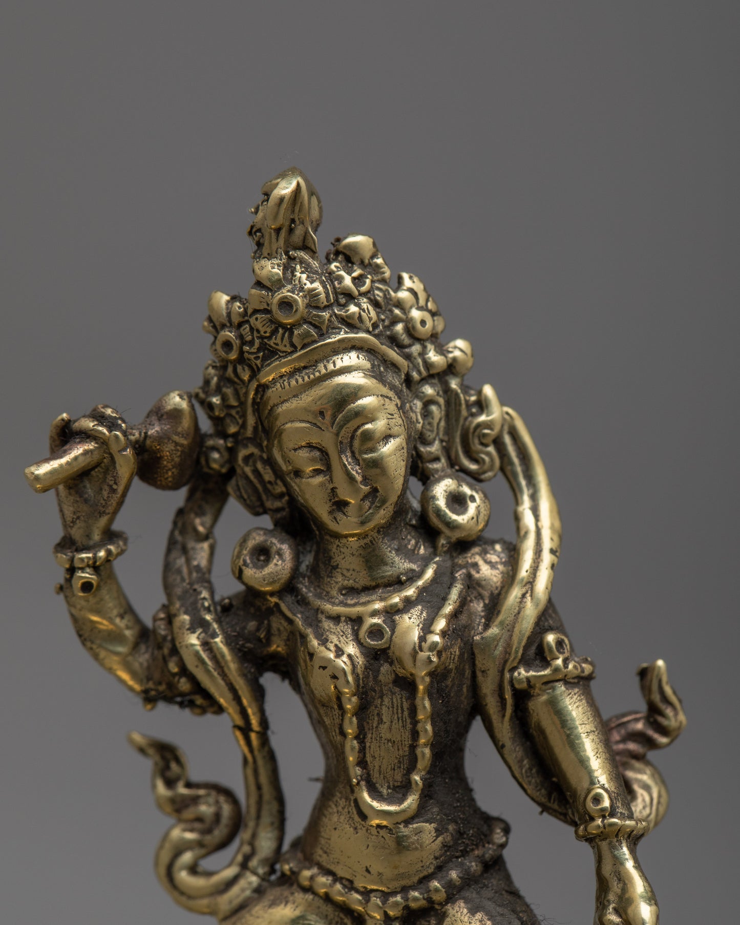 Bhimsen Copper Statue | Machine Made Bhimsen Sculpture for Home Decor