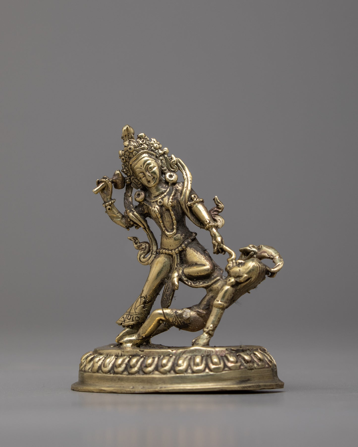 Bhimsen Copper Statue | Machine Made Bhimsen Sculpture for Home Decor