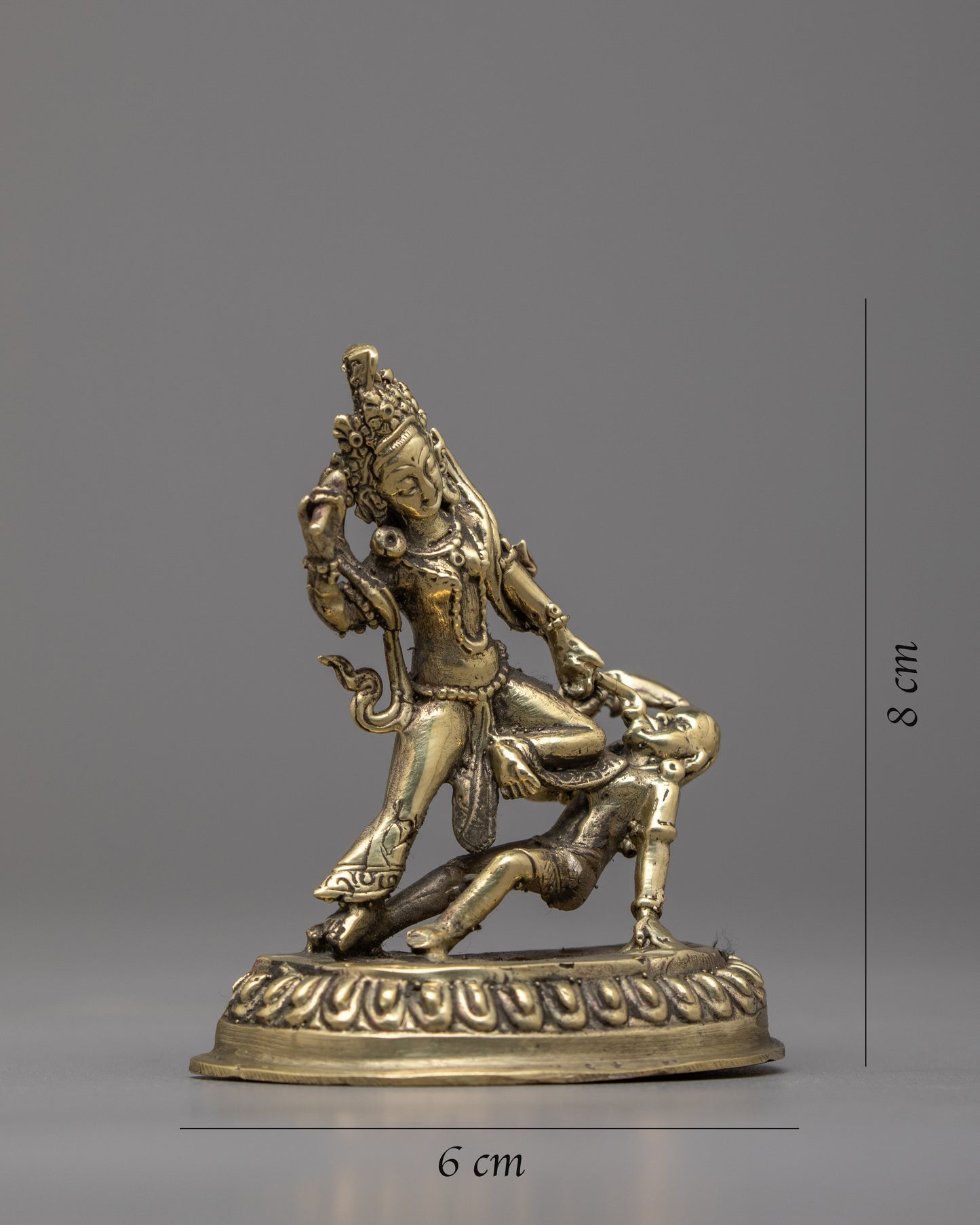 Bhimsen Copper Statue | Machine Made Bhimsen Sculpture for Home Decor