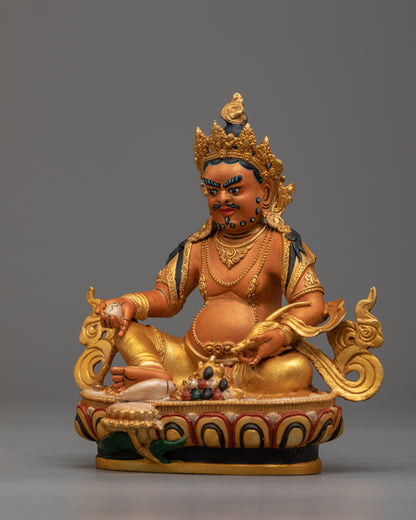 Tibetan Small Dzambhala Statue | Himalayan Art