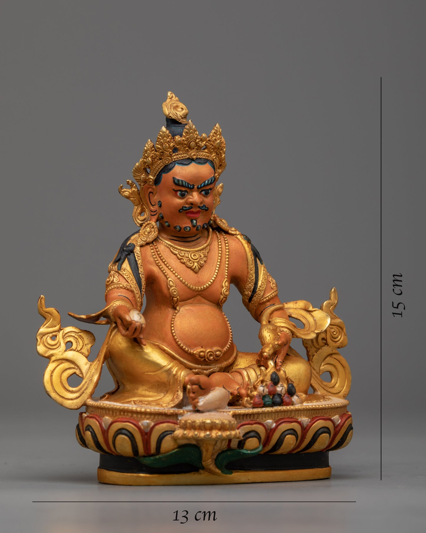 Tibetan Small Dzambhala Statue | Himalayan Art