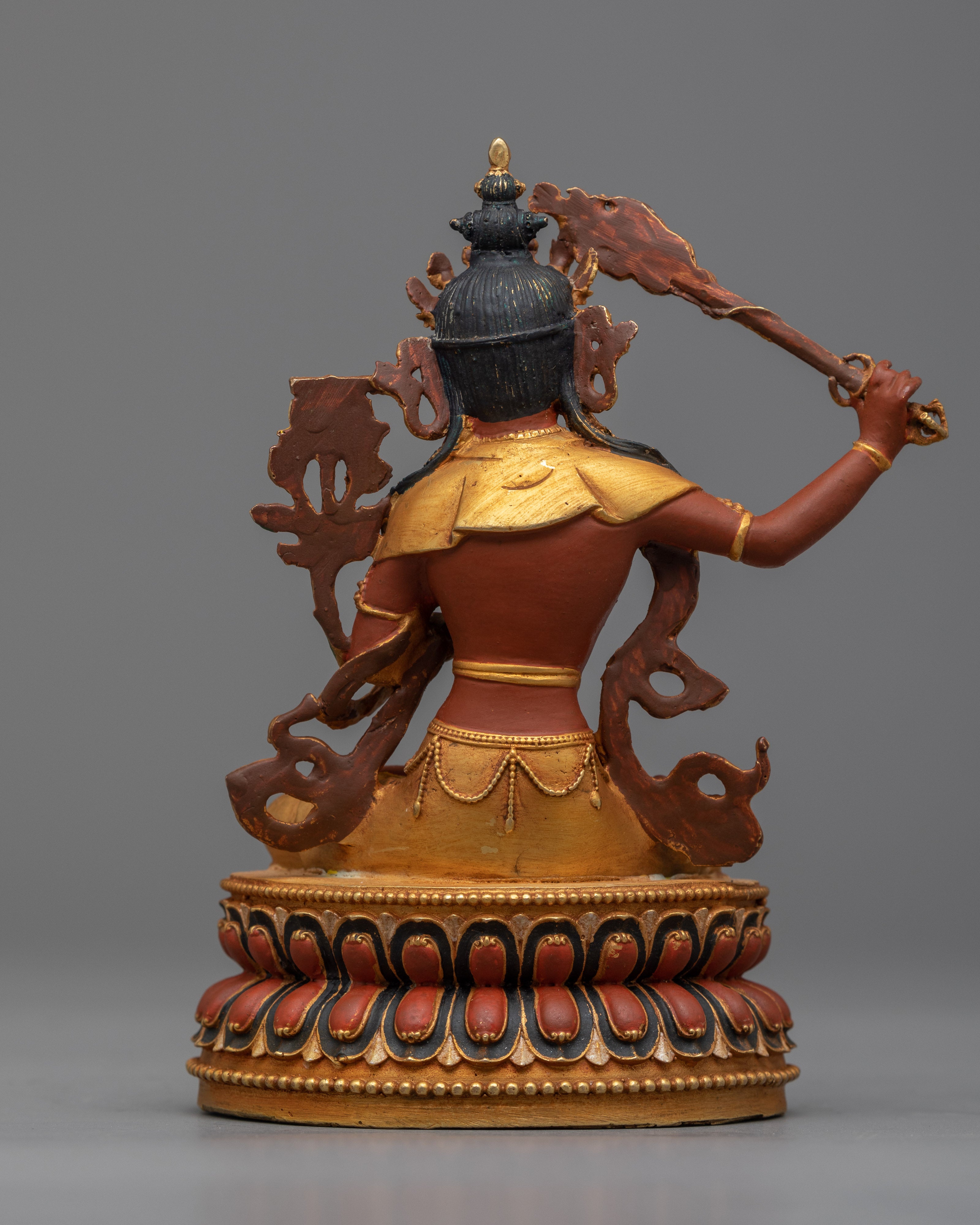 Manjushri Buddha Statue | Elegant Home Decor and Spiritual Gift"