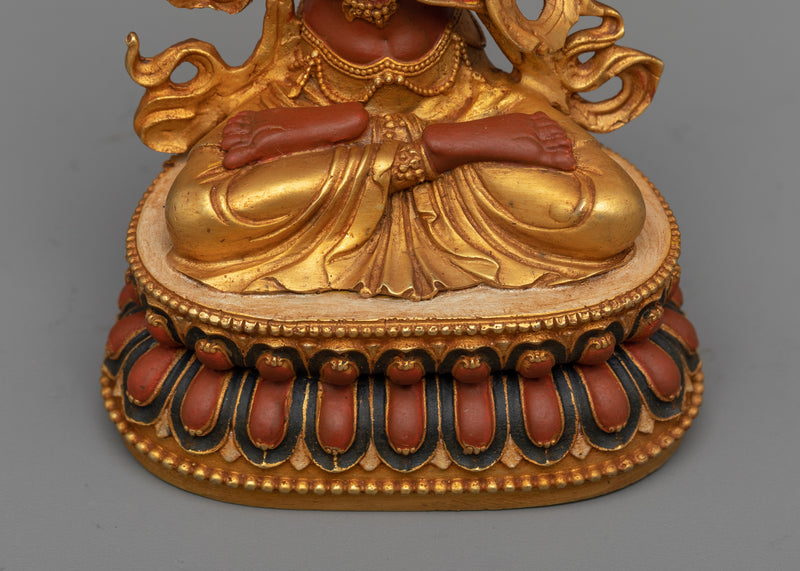 Manjushri Buddha Statue | Elegant Home Decor and Spiritual Gift"