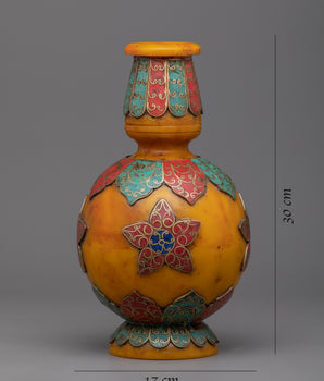 Handmade Large Flower Vase | Elegant Decorative Piece for Home or Office