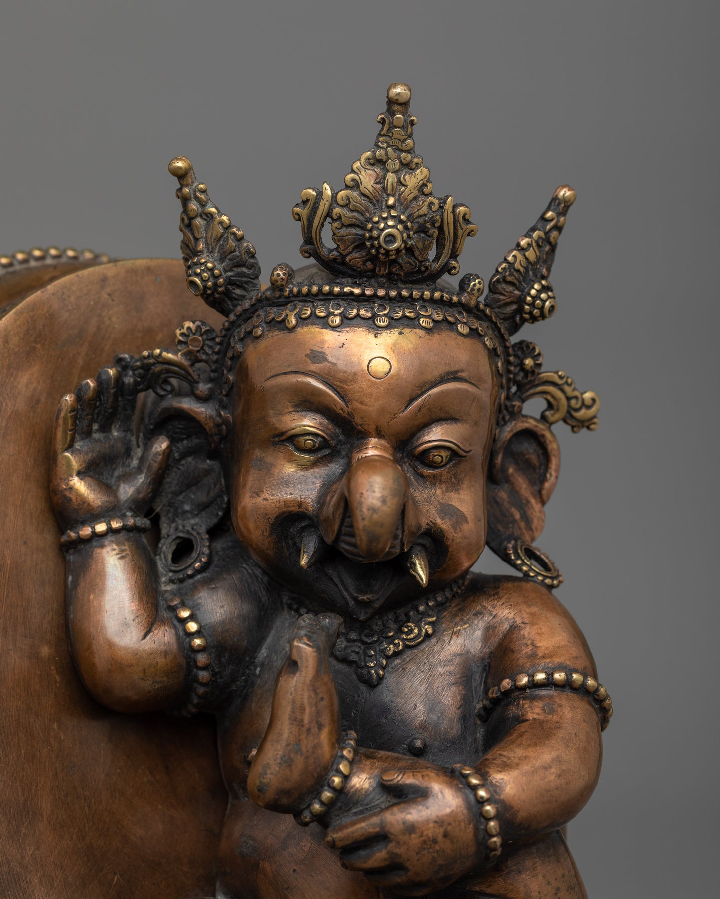 Handcrafted Brass Ganesha God Statue | Bring the Blessings of the Statue into Your Home