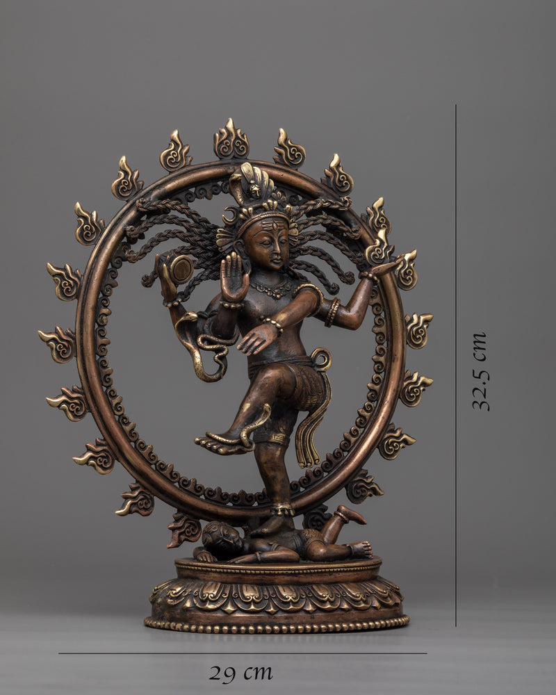 Handcrafted Brass Nataraja Statue | Exquisite Nataria Sculpture for Home Decor