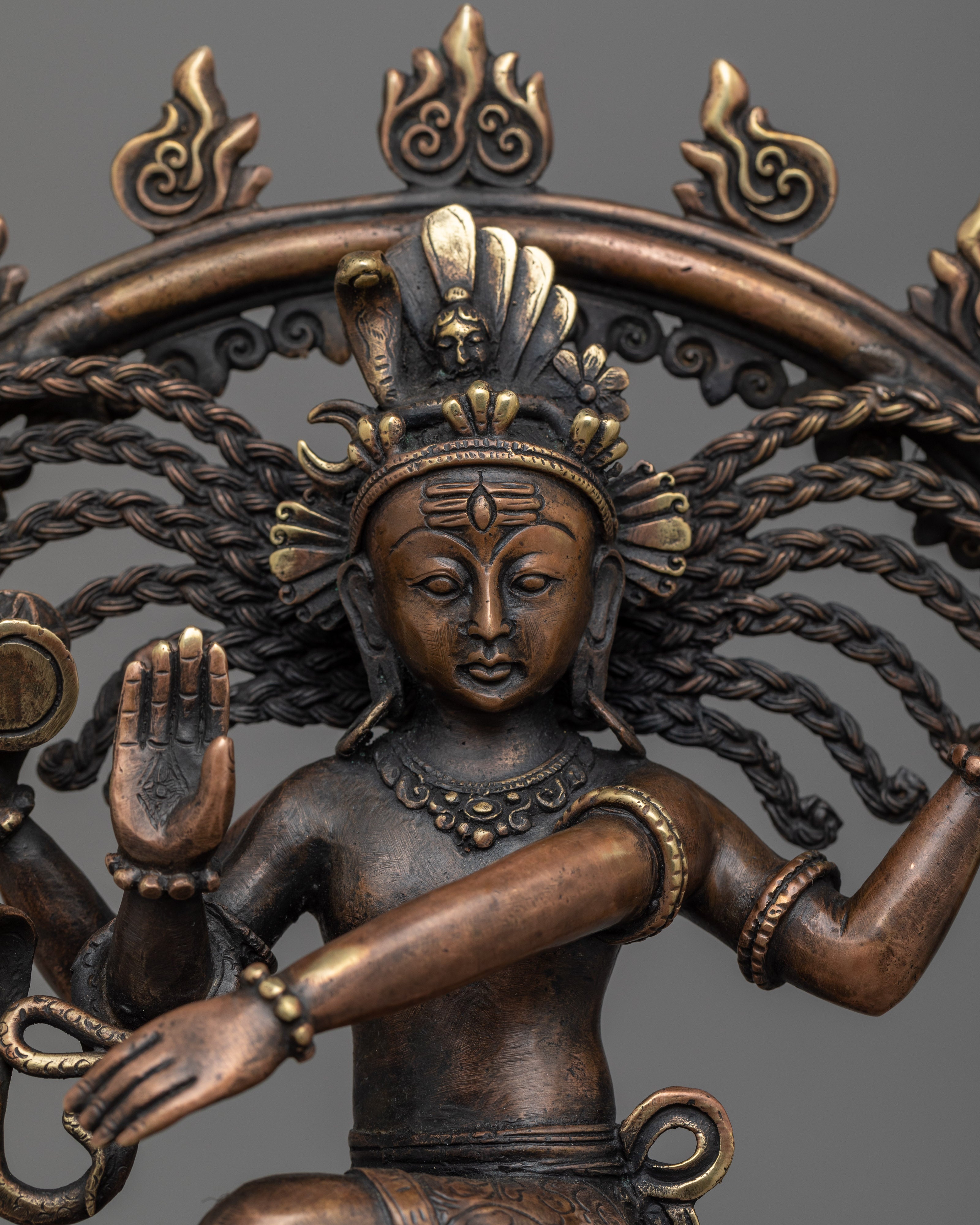 Handcrafted Brass Nataraja Statue | Exquisite Nataria Sculpture for Home Decor