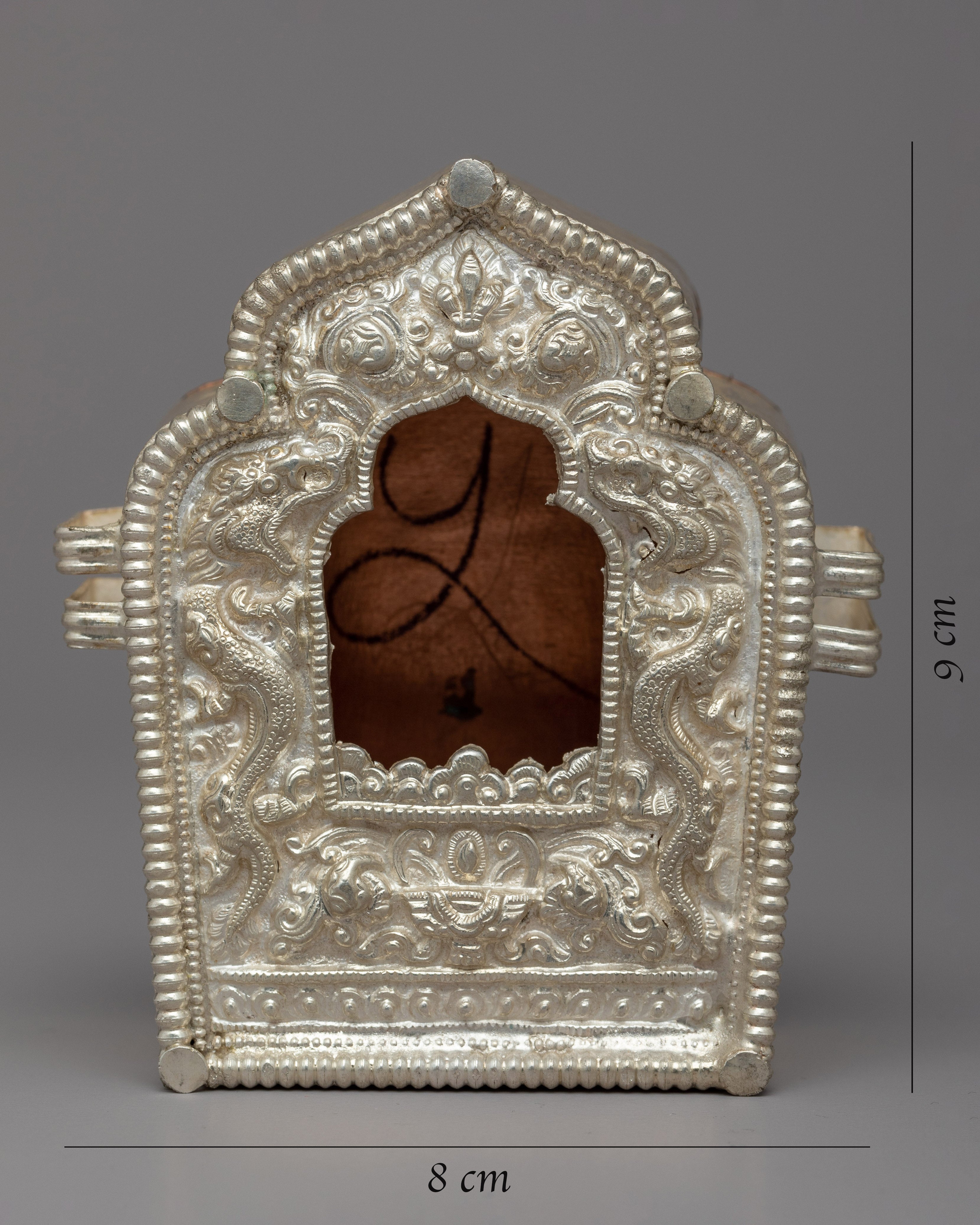 Tibetan Ghau Amulet | Handcrafted Silver Body