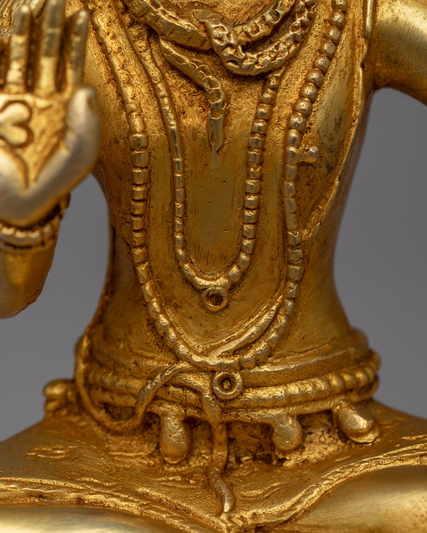 Adiyogi Shiva Statue | 24K Gold Plated Divine Sculpture for Spiritual Decor