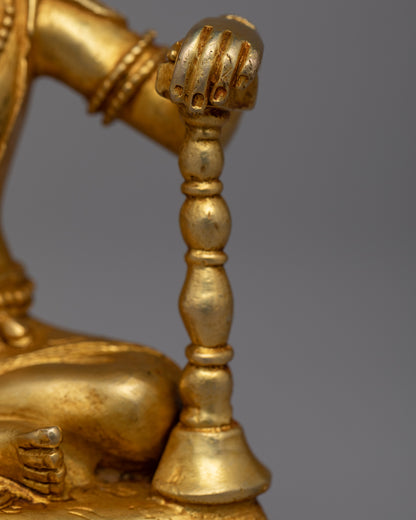 Adiyogi Shiva Statue | 24K Gold Plated Divine Sculpture for Spiritual Decor