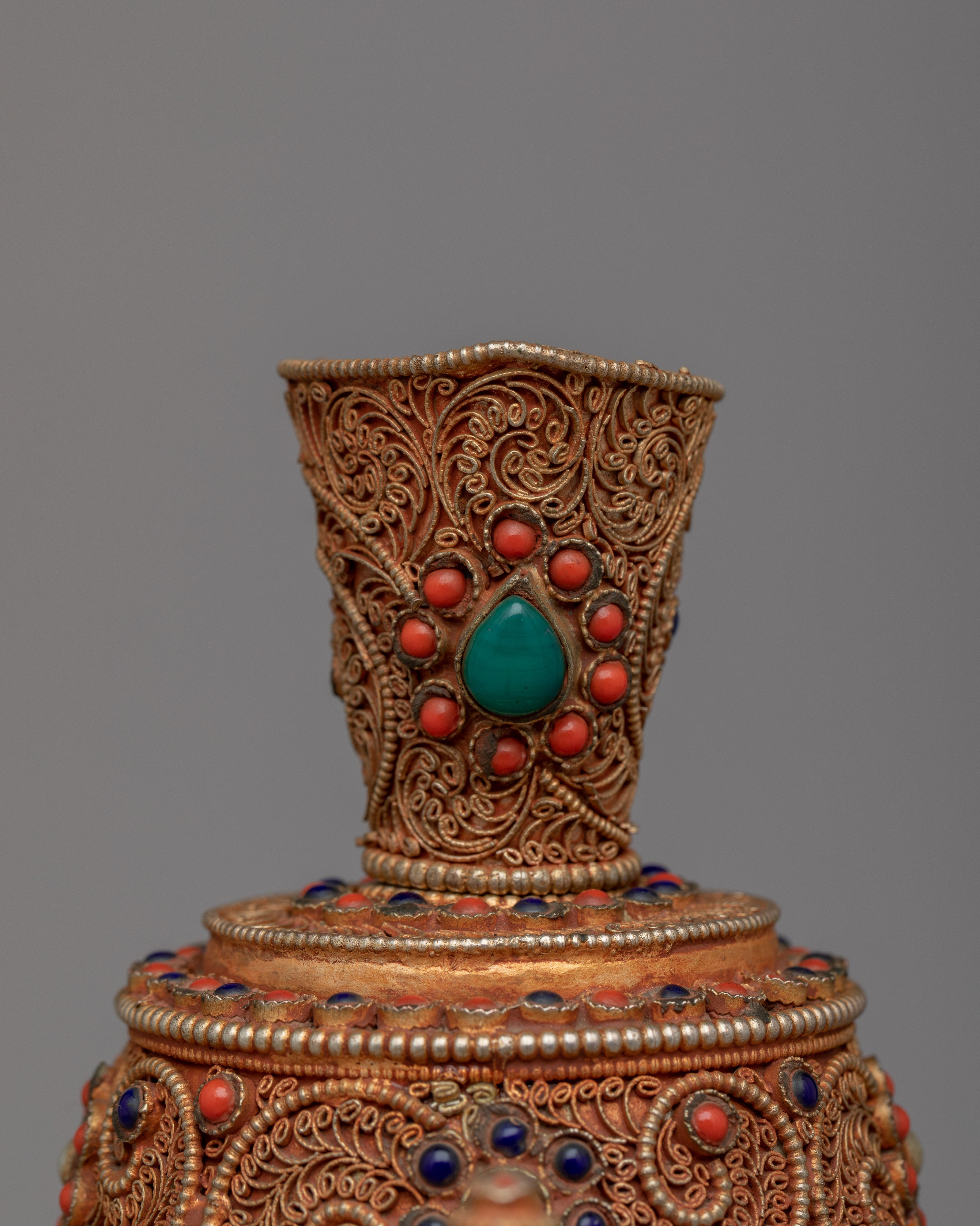 Copper Bhumba Set | Elevate Your Décor with this Stunning, Handcrafted Masterpiece