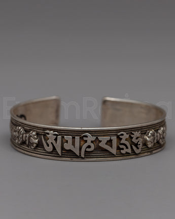  Silver Cuff Bracelet