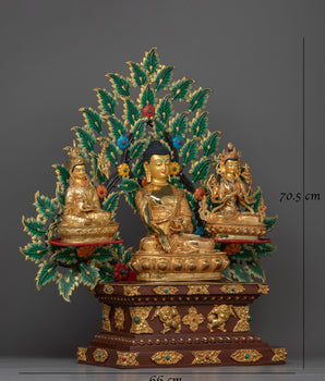shakyamuni-buddha-with-guru-rinpoche-and-chenresig-set