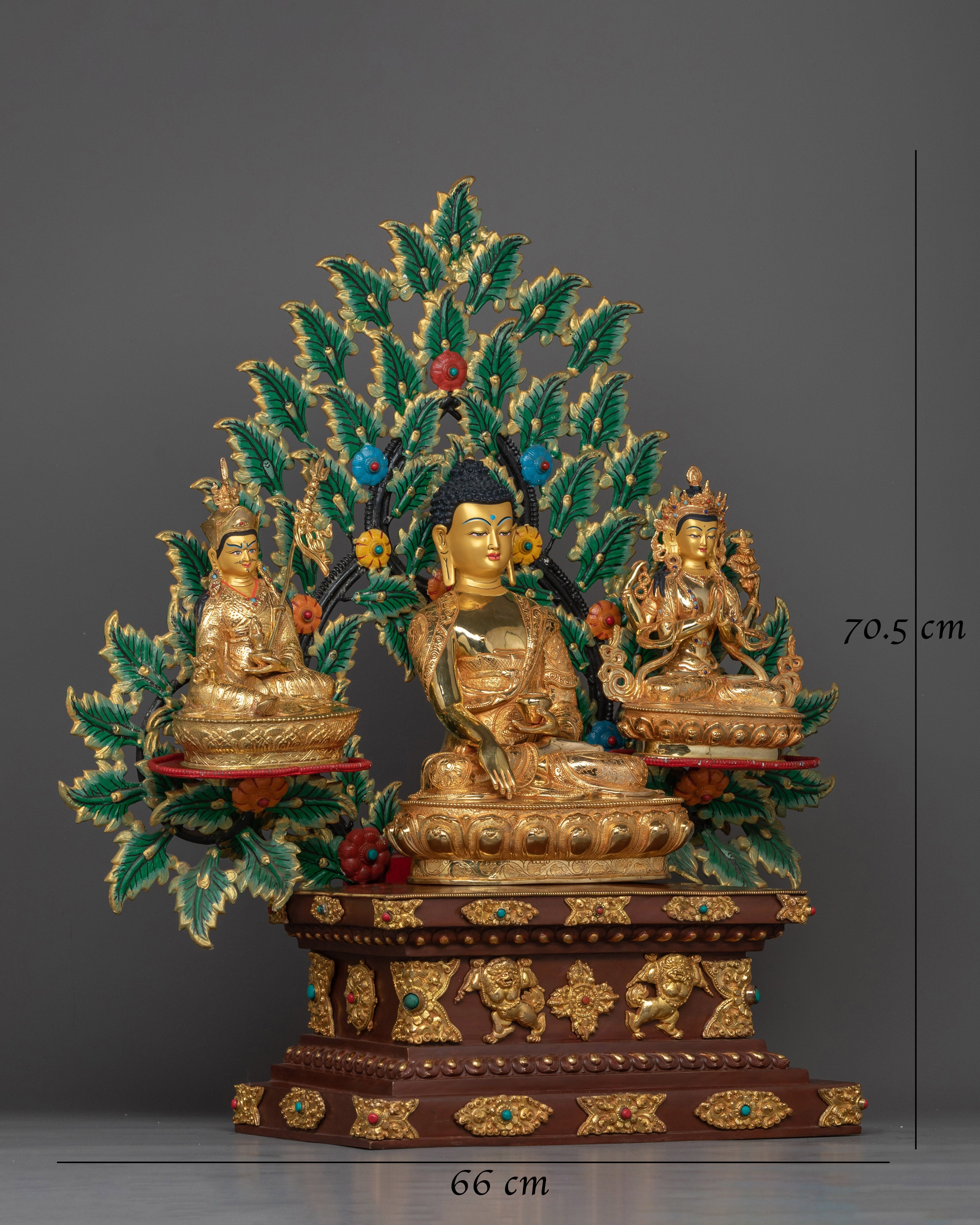 shakyamuni-buddha-with-guru-rinpoche-and-chenresig-set