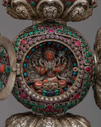 Vishwo Vajra with Stand | Unique and Exquisite Spiritual Décor