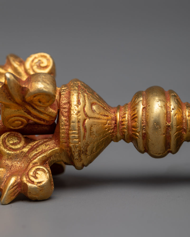Vajra Art | Handcrafted Copper Vajra for Spiritual Enthusiasts