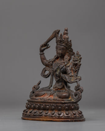 manjushri-antique-figurine