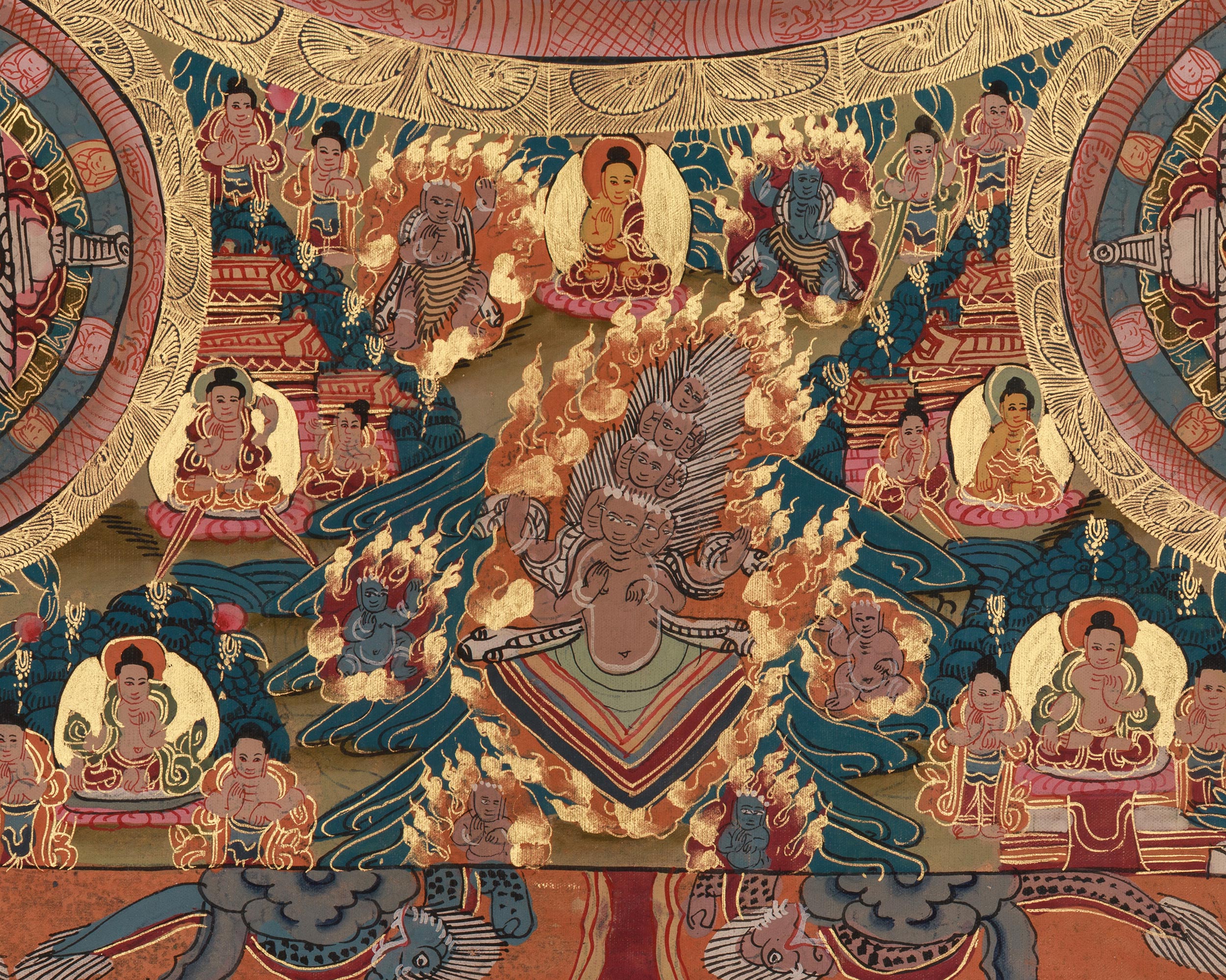 Traditional Buddha Mandala Art | A Sacred Path to Enlightenment