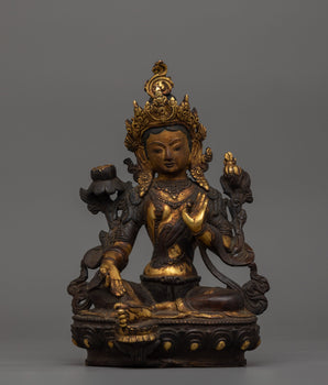 Mother of Mercy Green Tara Statue