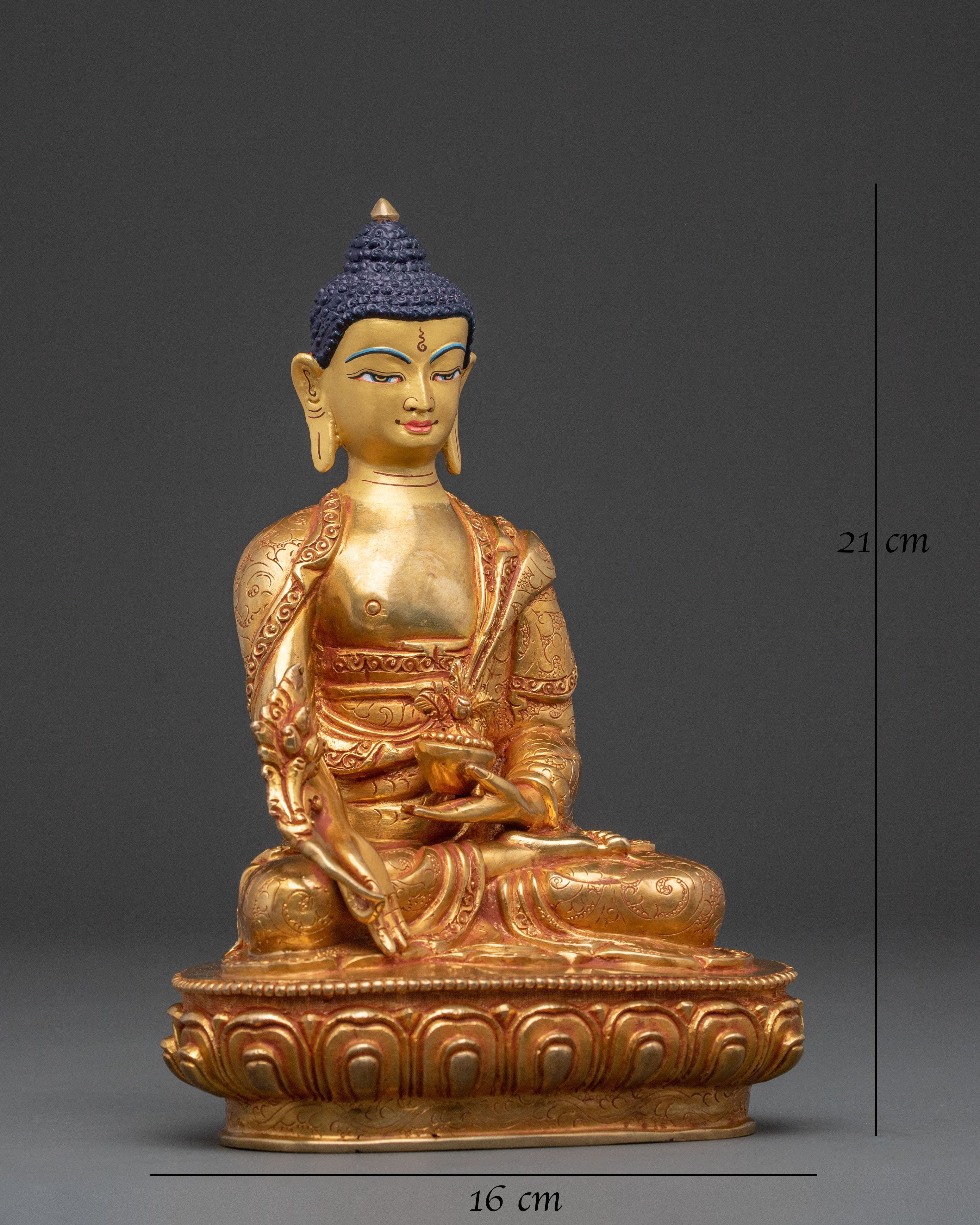 Medicine Buddha Statue | Healing Figure for Altar