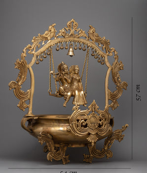 Radha Krishna Idol | Enhance Your Spiritual Practice of Devotion and Harmony