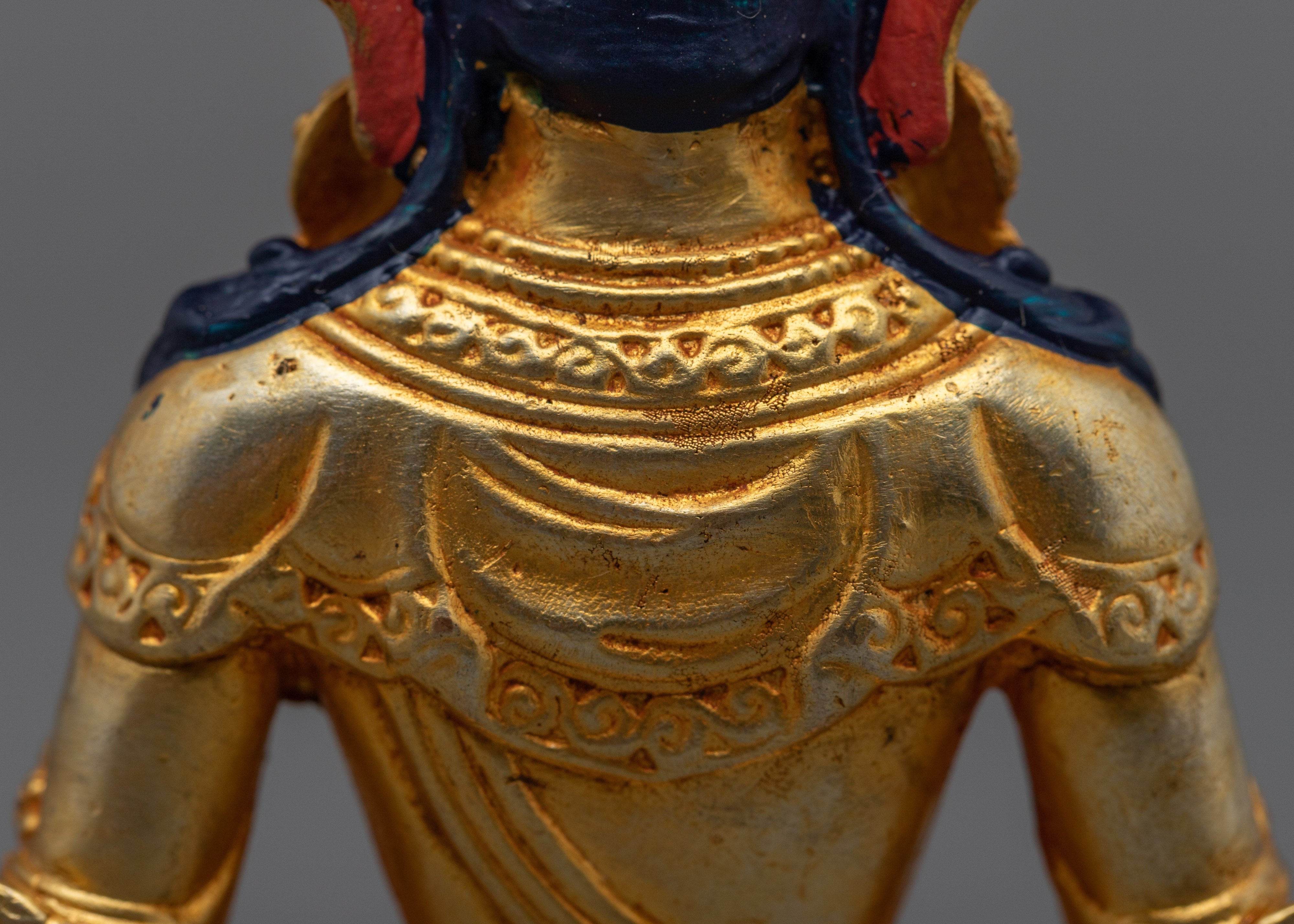 Embrace the Divine Blessings of Amitayus | A Sacred Buddhist Copper Statue