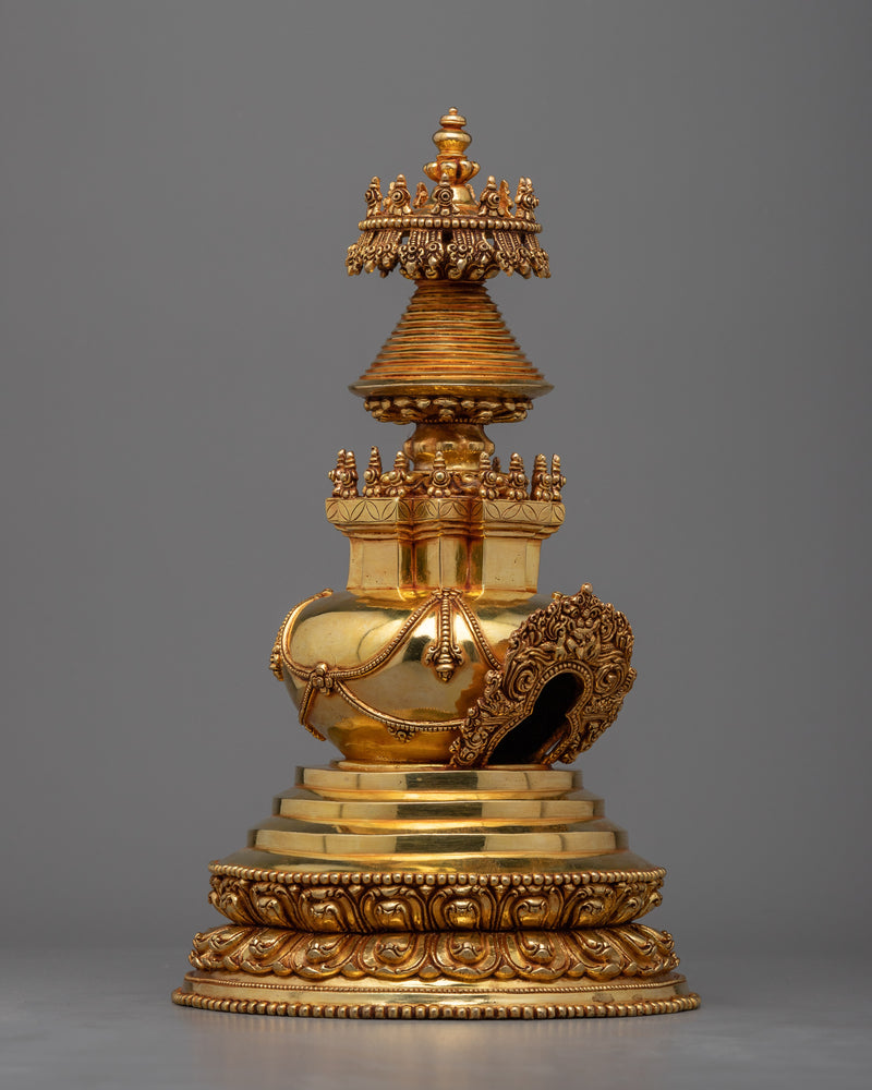 Buddhist Stupa Statue | Sacred Symbol of Enlightenment