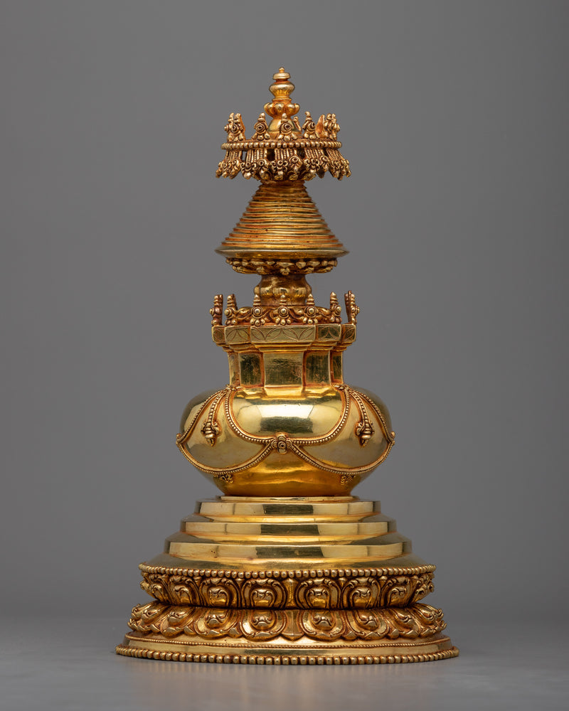 Buddhist Stupa Statue | Sacred Symbol of Enlightenment