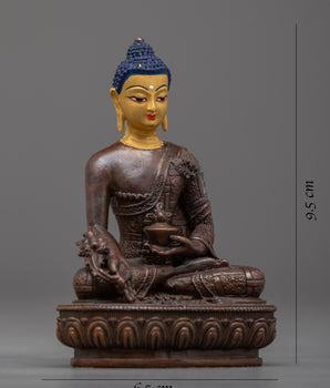 Medicine Buddha Copper Statue | Powerful Symbol of Compassionate Healing
