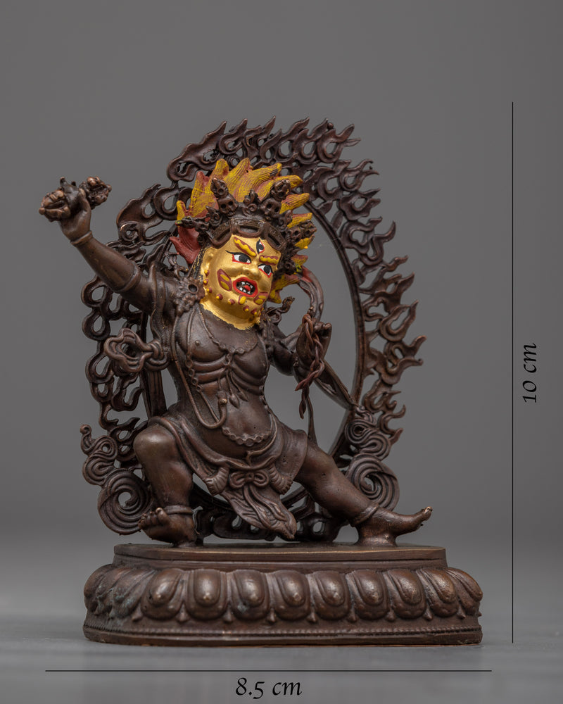 Small Vajrapani Statue | Petite Buddhist Figurine