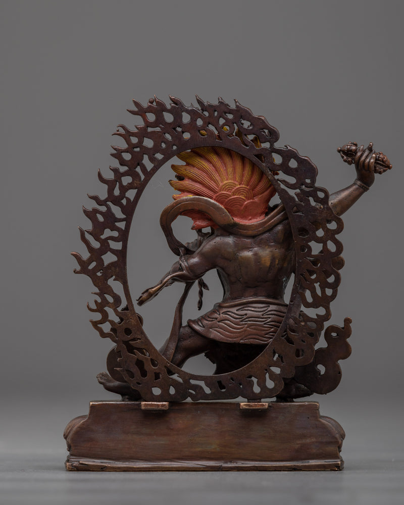 Small Vajrapani Statue | Petite Buddhist Figurine