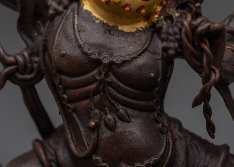 Small Vajrapani Statue | Petite Buddhist Figurine